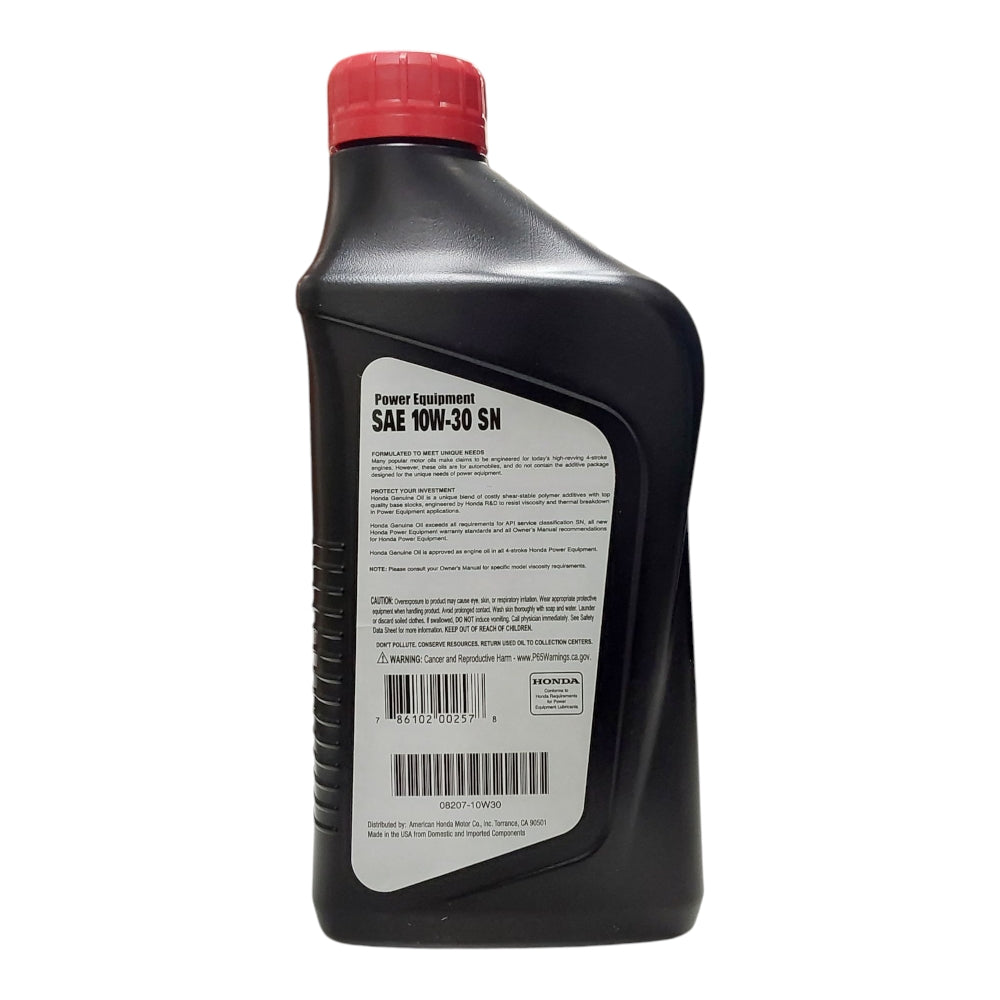 Honda 10W-30 Engine Oil 1 Quart