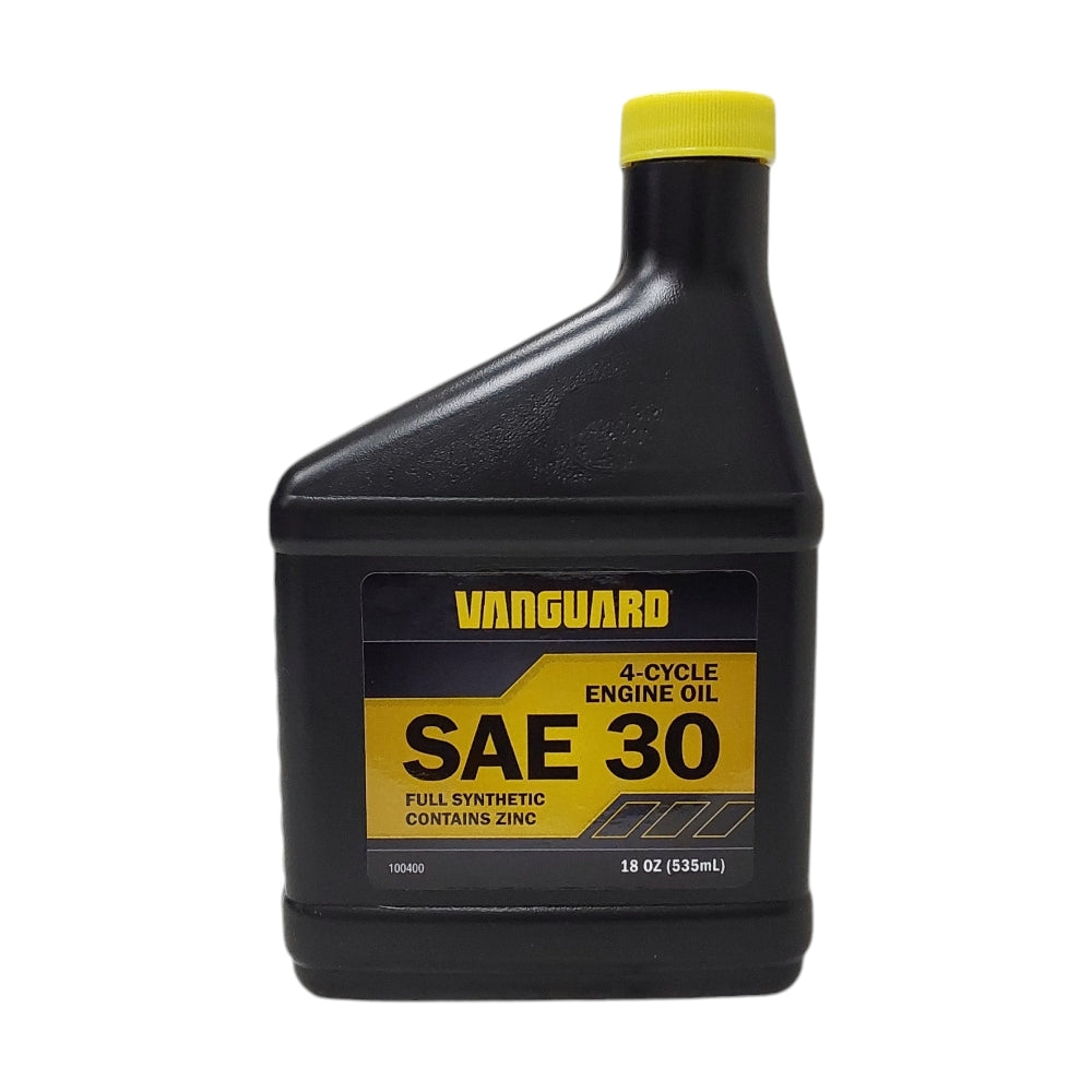 Briggs & Stratton SAE30 Vanguard Full Synthetic Commercial Engine Oil, 18 oz Bottle