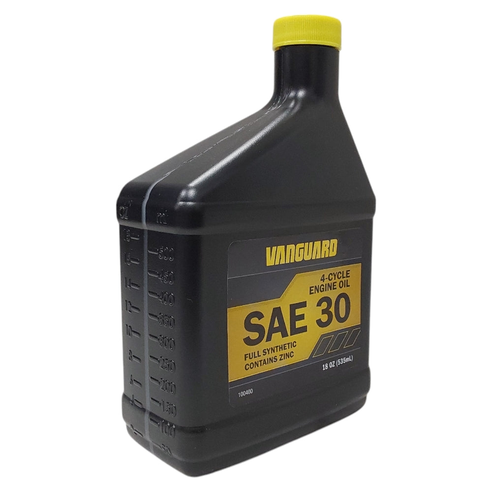 Briggs & Stratton SAE30 Vanguard Full Synthetic Commercial Engine Oil, 18 oz Bottle