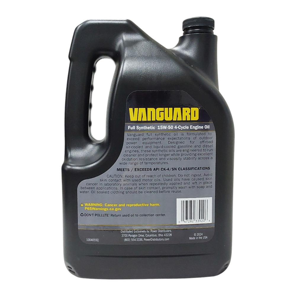 5 Qt. Vanguard 15W-50 Full Synthetic Engine Oil