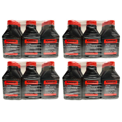 Proven Part 24-Pack Kawasaki Ktech 2-Cycle Oil Mix 2.6Oz 1 Gallon Mix- 99969-6082C