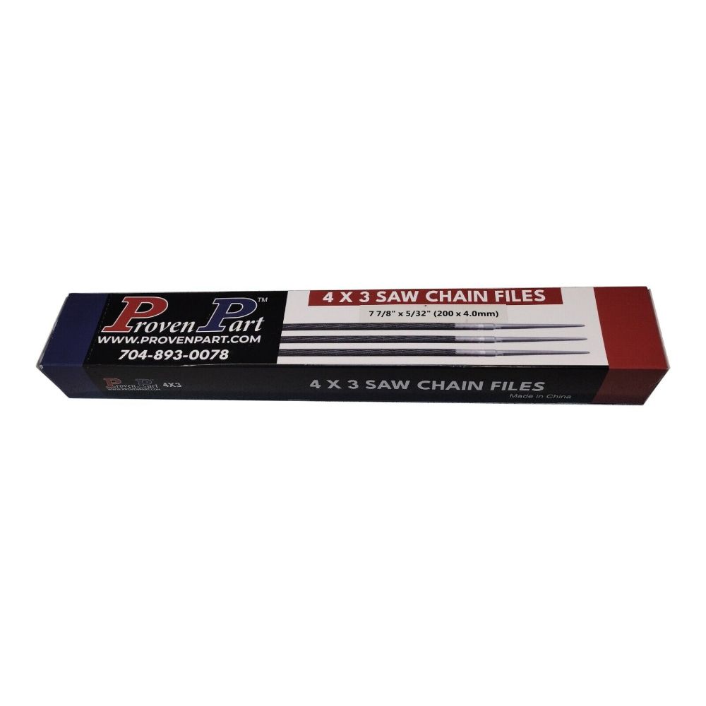 12 CHAINSAW FILES 5/32" FOR SHARPENING ALL BRANDS CHAINS SAW SHARPENER DOZEN