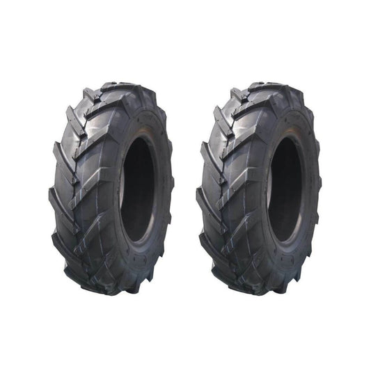 Proven Part Set of 2 4.80-8 4.80X8 / 4.00-8 4.00X8 AG Tubeless Lug Garden Tiller Snow Tires