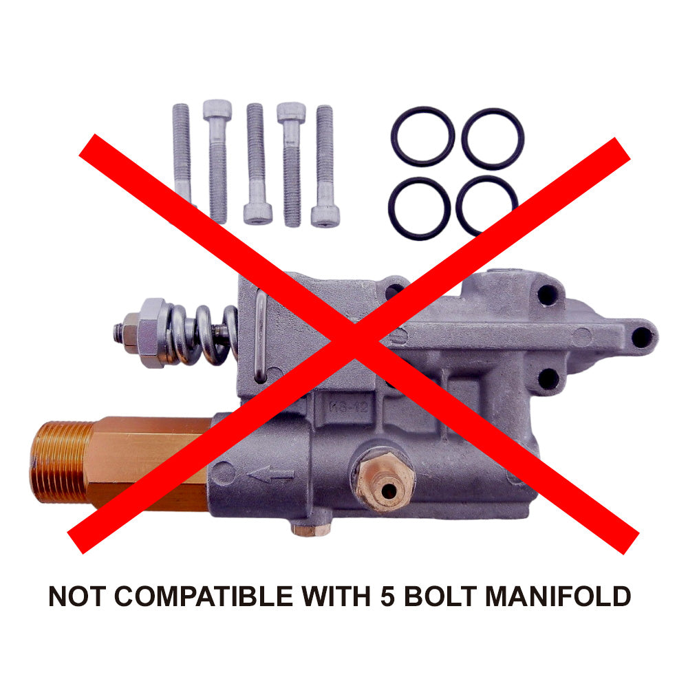 Proven Part Unloader Valve Pressure Washer Pump Compatible With Excell and Devilbiss 190628GS