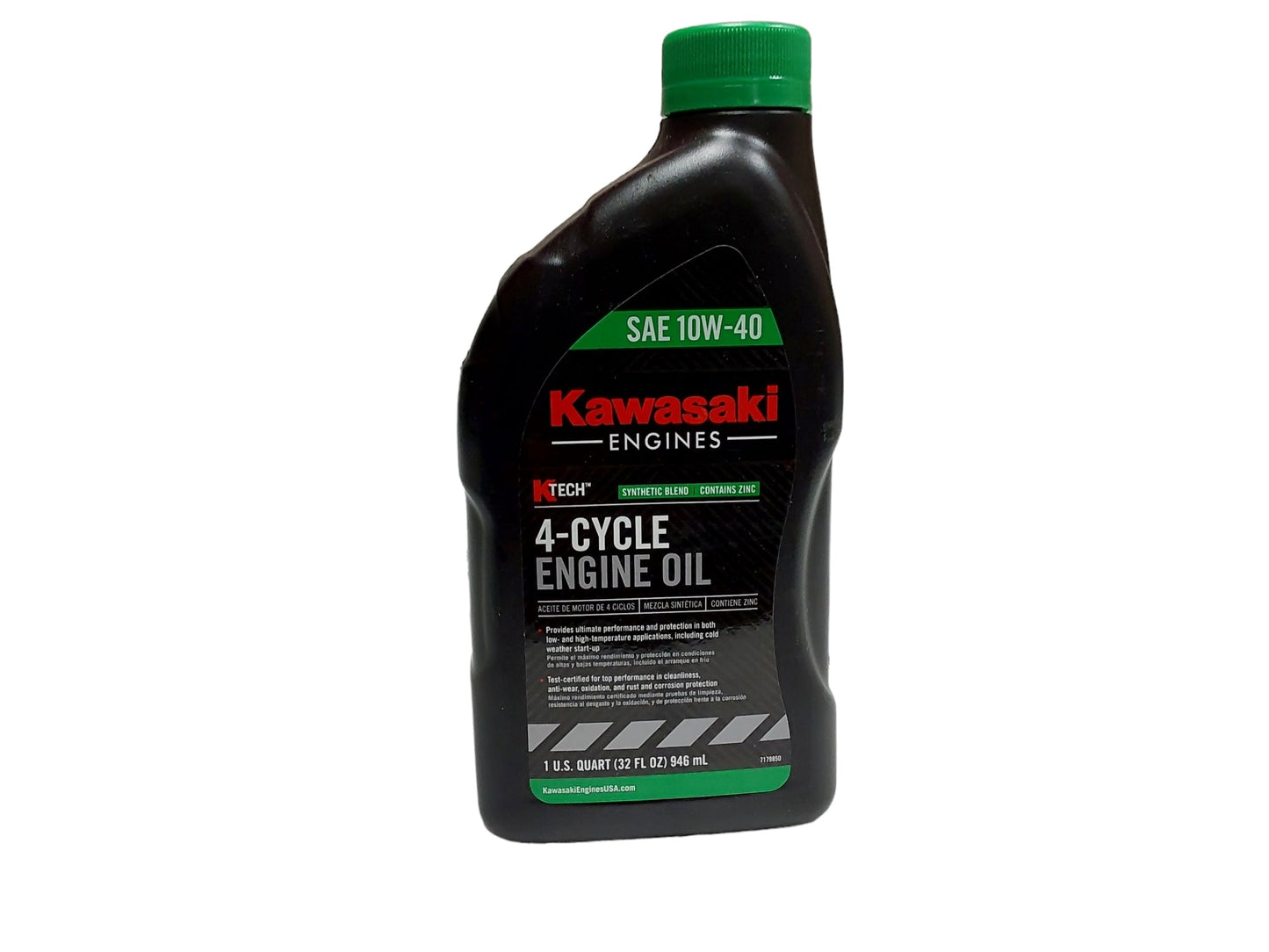 Proven Part Kawasaki Ktech 4-Cycle Engine Oil 10W-40 1 Qt Bottle- 99969-6296