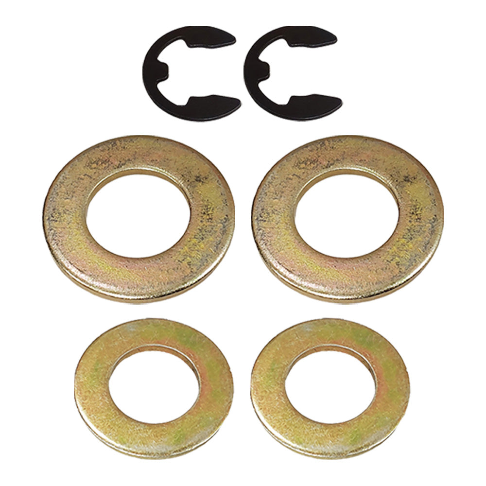 Proven Part Riding Lawn Mower Front Wheel Kit 2 Inner Washers 2 Outer Washers 2 Clips For 532121749 532121748 812000029 02-020 9372