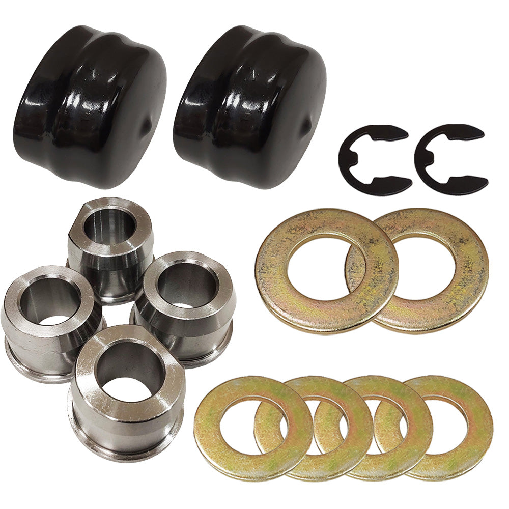Proven Part Set Of 4 Front Wheel Bearings and 2 Hub Caps For 9040H 532009040 M123811 9040