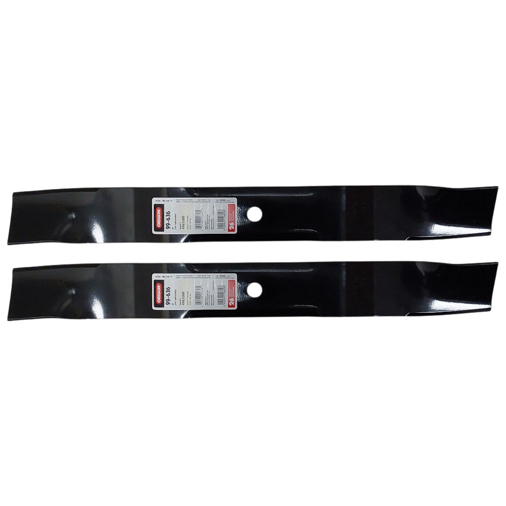 2 Pk Oregon Mower Blades 99-636 Fit Gravely 04965000 ZT X 42"-52" & ZT XL 42"-60" Decks