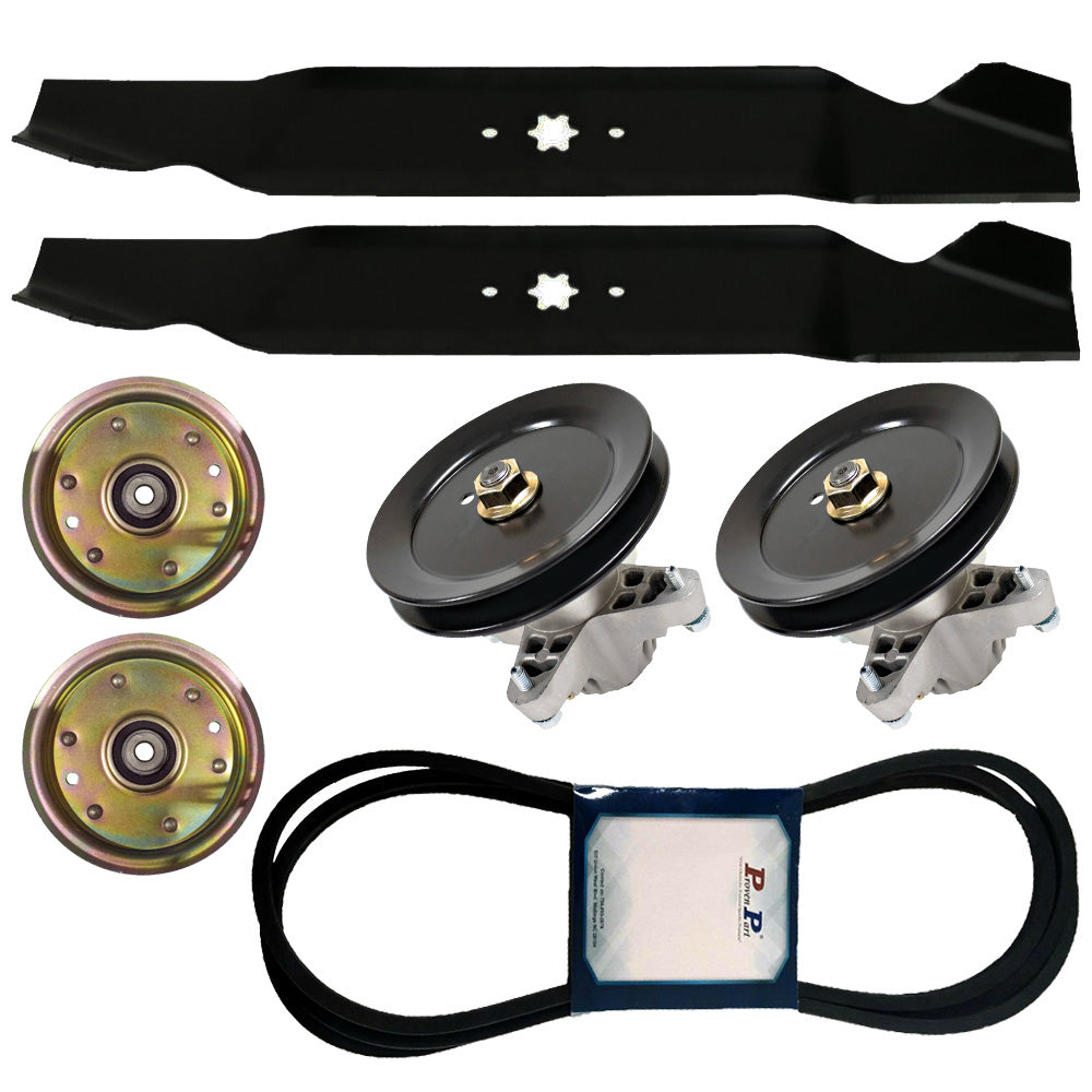 Proven Part Deck Blade Spindle Belt Idler Kit Fits Troy Bilt Super Bronco Range Rider