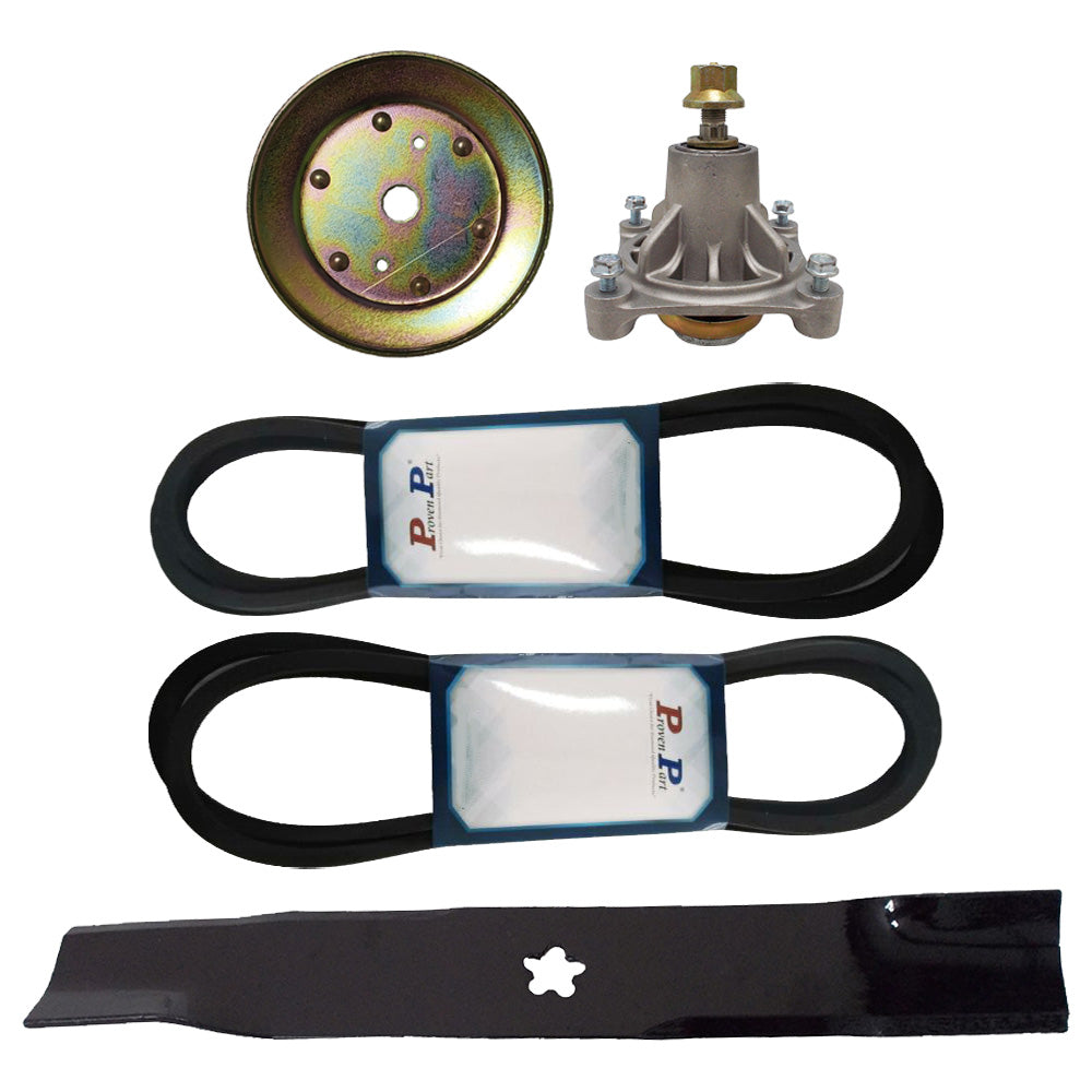 Proven Part Deck Spindle Pulley Blade Belt Fits Husqvarna YTH2048 YTH2148 YTH2248 YTH2448