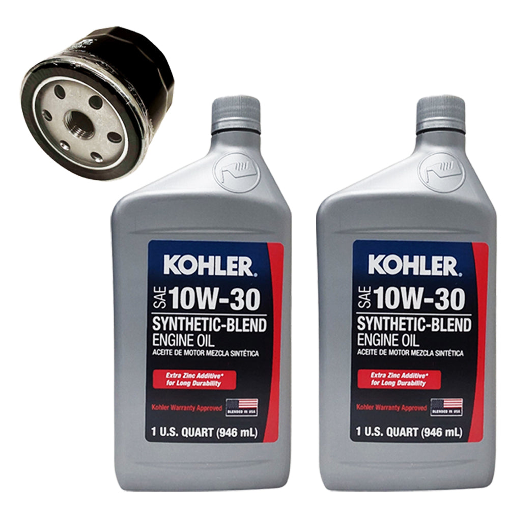 Proven Part Oil Change Kit Filter AM125424 2 Quarts 10W-30 Ty22029