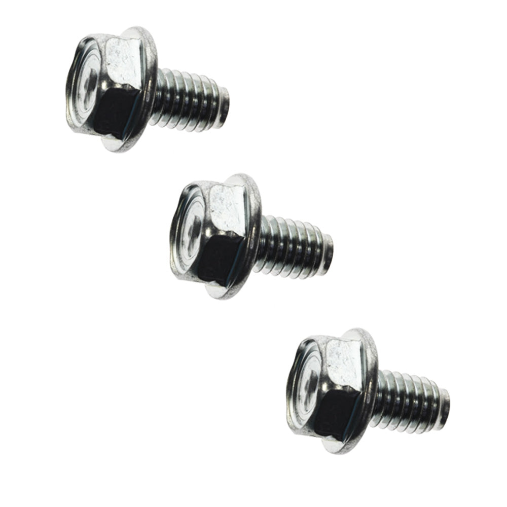 RECOIL MOUNTING BOLTS FLANGE BOLT M6X10 (3 PACK) HONDA PART # 90008-ZE2-003