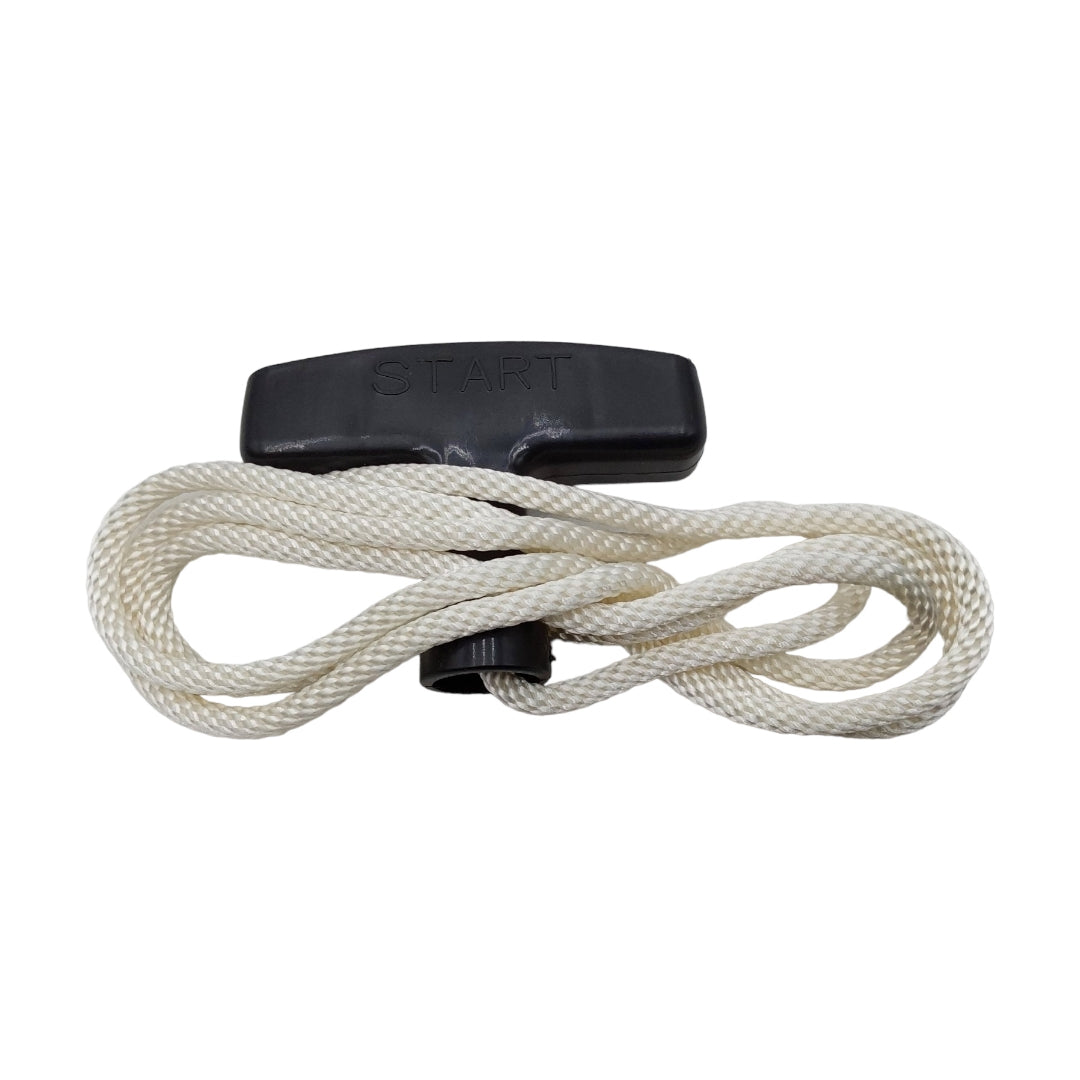RECOIL HANDLE AND FOUR FOOT #4 ROPE FOR REPAIR FITS MANY BRANDS