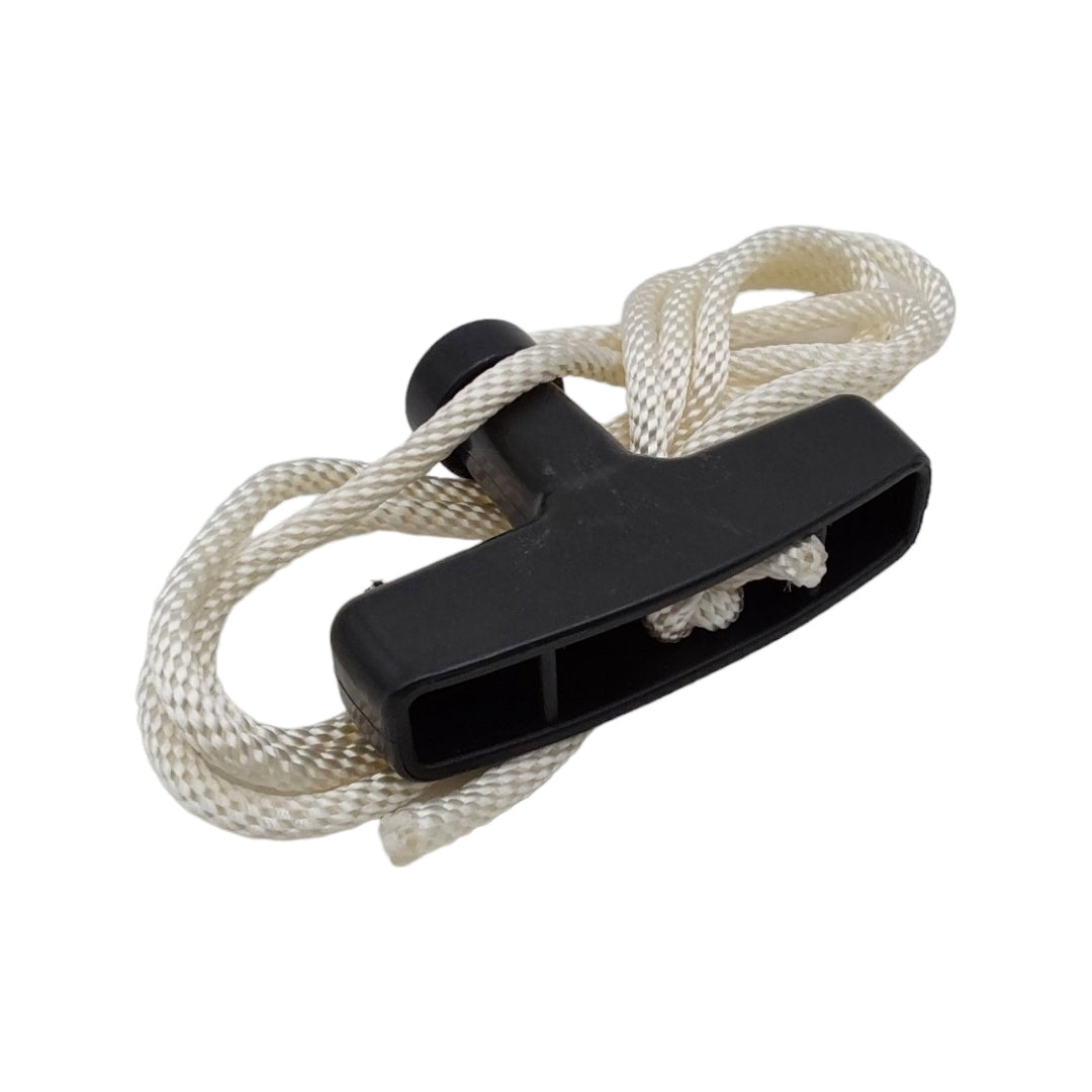 RECOIL HANDLE AND FOUR FOOT #4 ROPE FOR REPAIR FITS MANY BRANDS