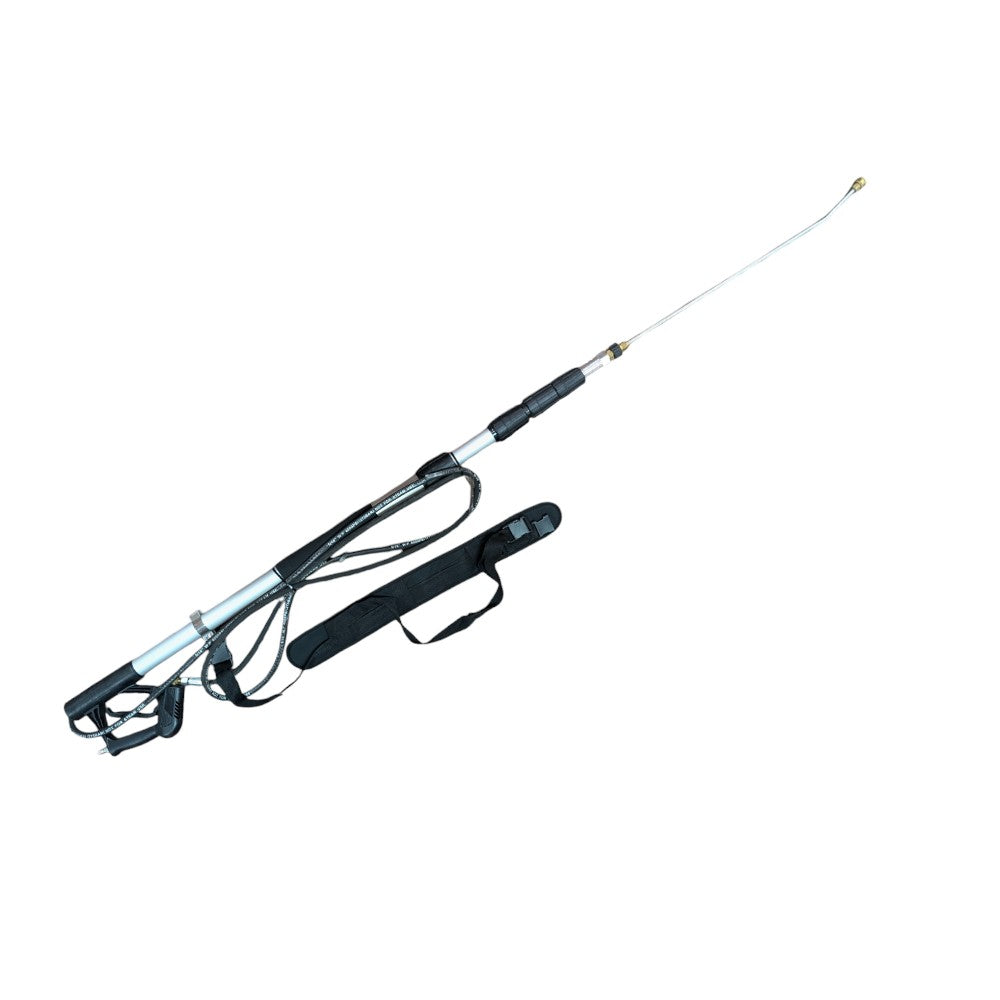 Proven Part Pressure Washer Extension Wand 18Ft W/ Belt - With 15 Extension Wand Gutter Cleaner C-78