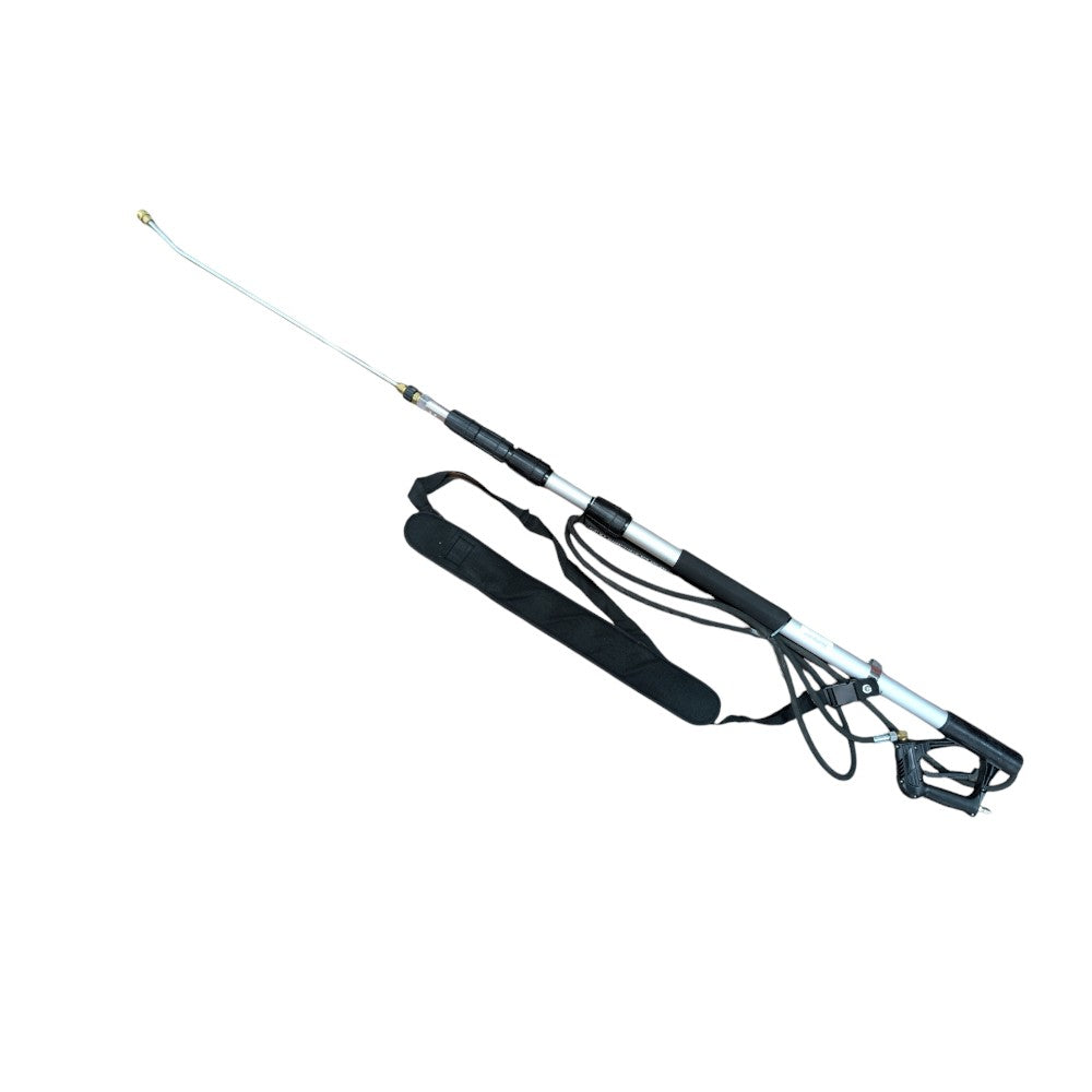 Proven Part Pressure Washer Extension Wand 18Ft W/ Belt - With 15 Extension Wand Gutter Cleaner C-78