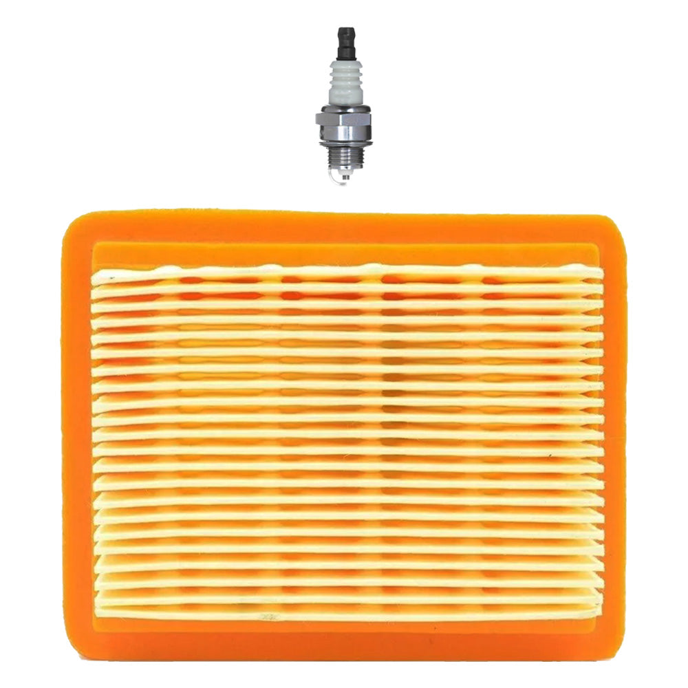 Air Filter and Spark Plug For Stihl FS120 FS200 FS250 FS350 HT250 Fits 4134 141 0300