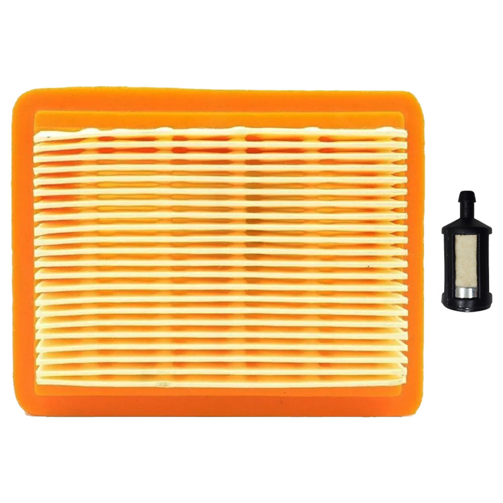 Air Filter and Fuel Filter For Stihl FS120 FS200 FS250 FS350 HT250 Fits 4134 141 0300
