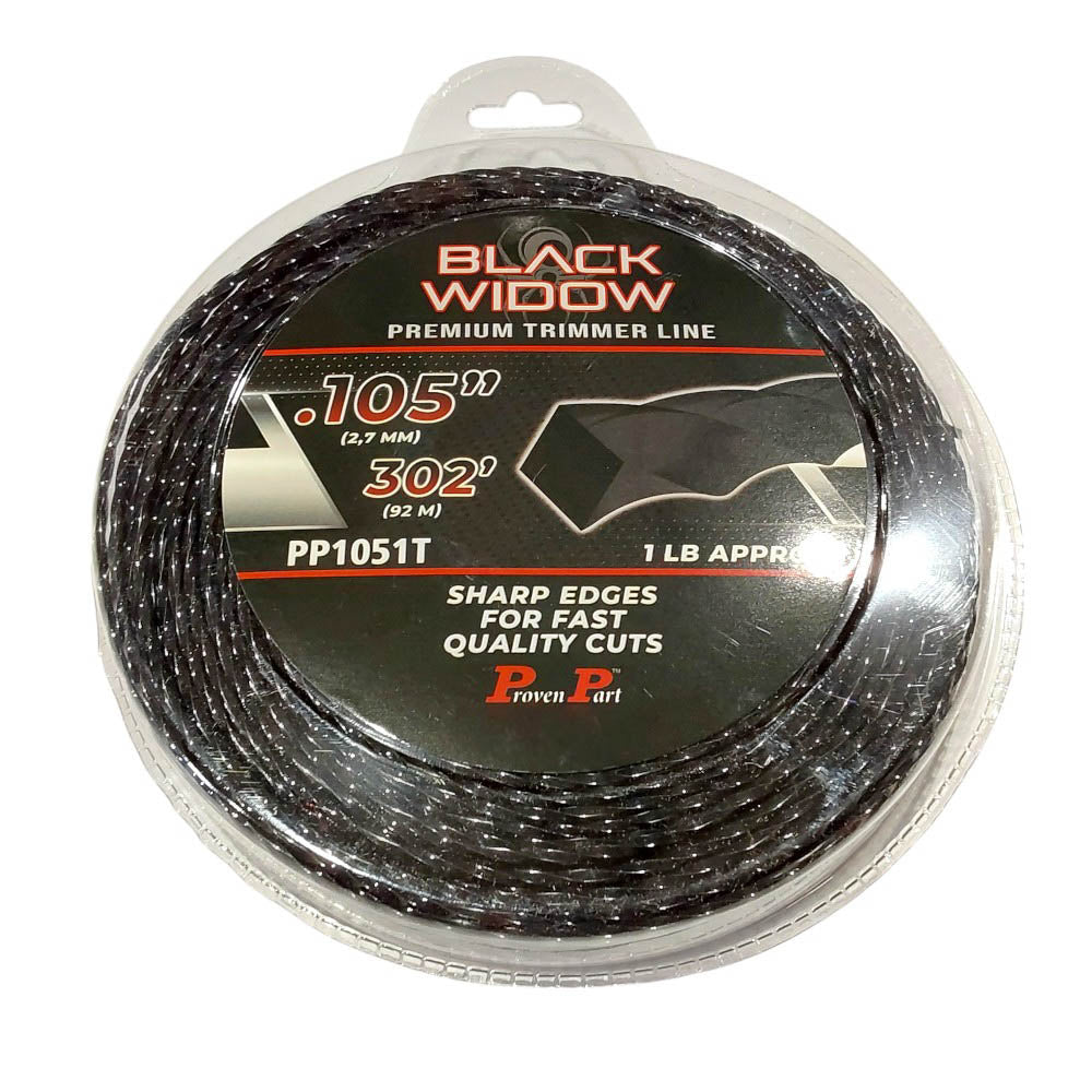 Proven Part Twisted Trimmer Line Delivers Extra Sharp Edges .105 1Lb