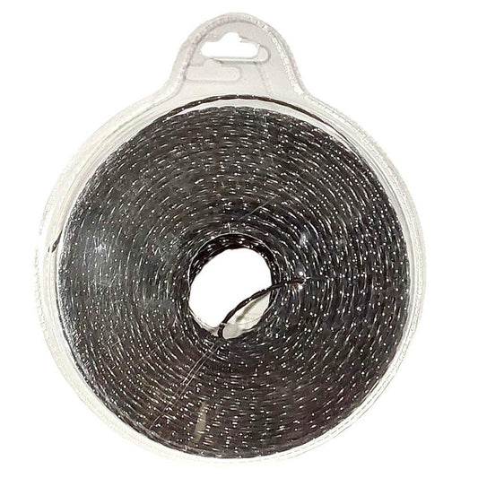 La línea de corte trenzada de pieza comprobada ofrece bordes extra afilados .105 1 lb