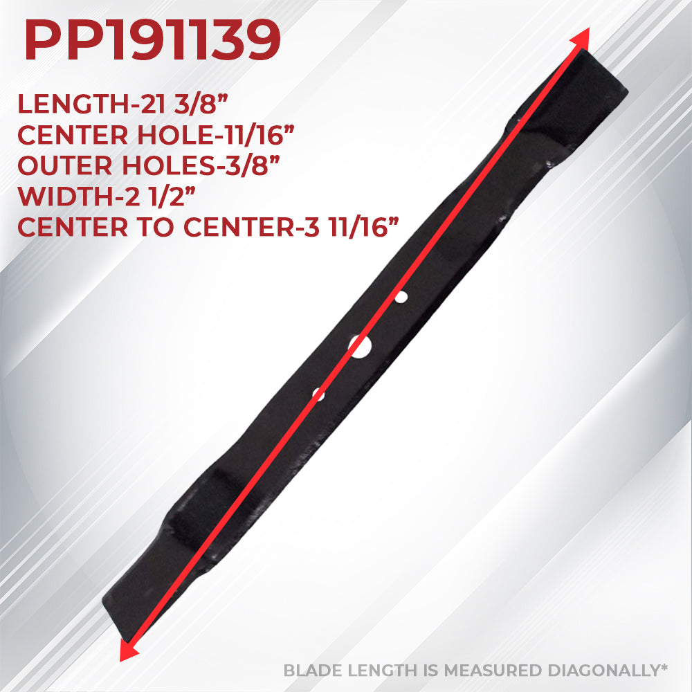 (6) Proven Part Mulching Mower Blade Fits John Deere GX20433