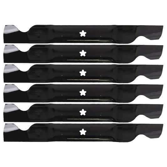 Proven Part 6-Pack High Lift Mower Blade Fits 532405380