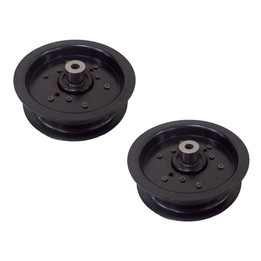 Proven Part 2 Flat Idler Pulleys Compatible With Poulan Husqvarna Craftsman 196106 197379 532196106