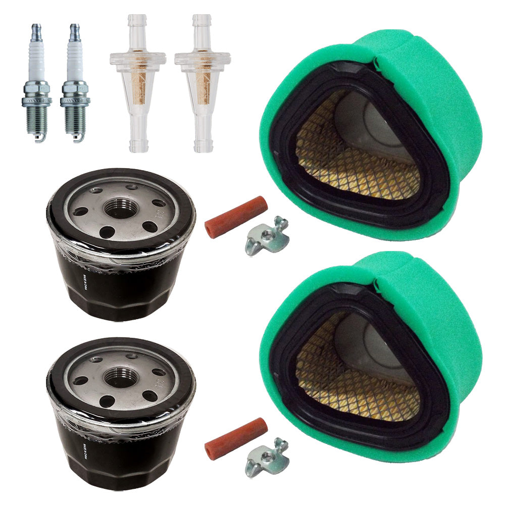 2PK Tune Up Kit For John Deere LT133 LT150 STX38 Fits GY20574