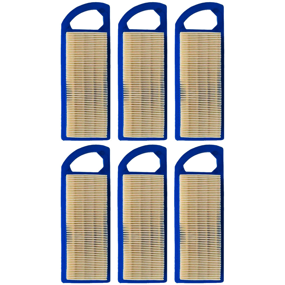 6 Pack Air Filters For Briggs & Stratton 697153 698083 797008 795115