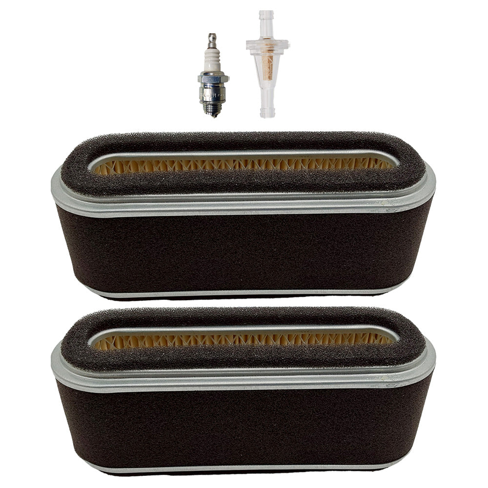 2PK Air Filter and Tune Up Kit For John Deere Tractor 108 111 111H Fits AM101191