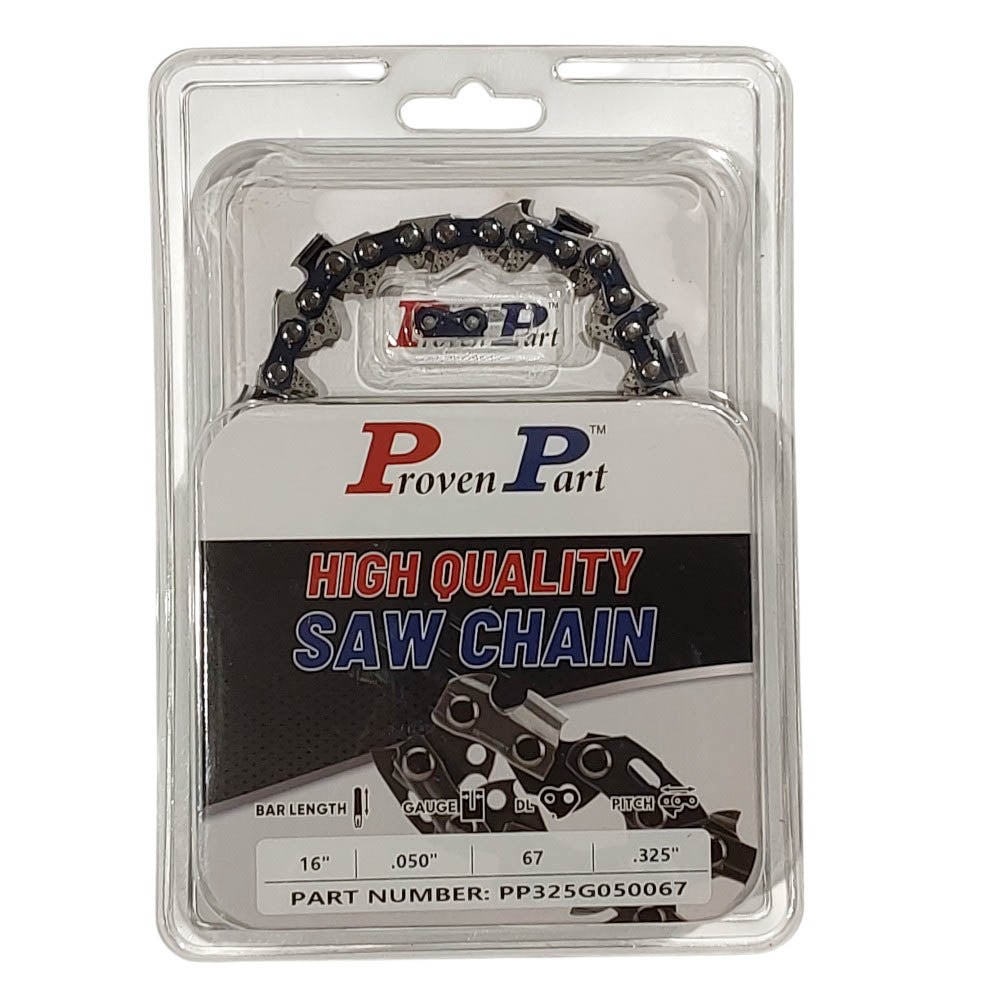 Proven Part 16" Chain Fits Stihl Farm-Boss, MS260,261,270 3687-005-0067 Bar .325" .050" 67Dl