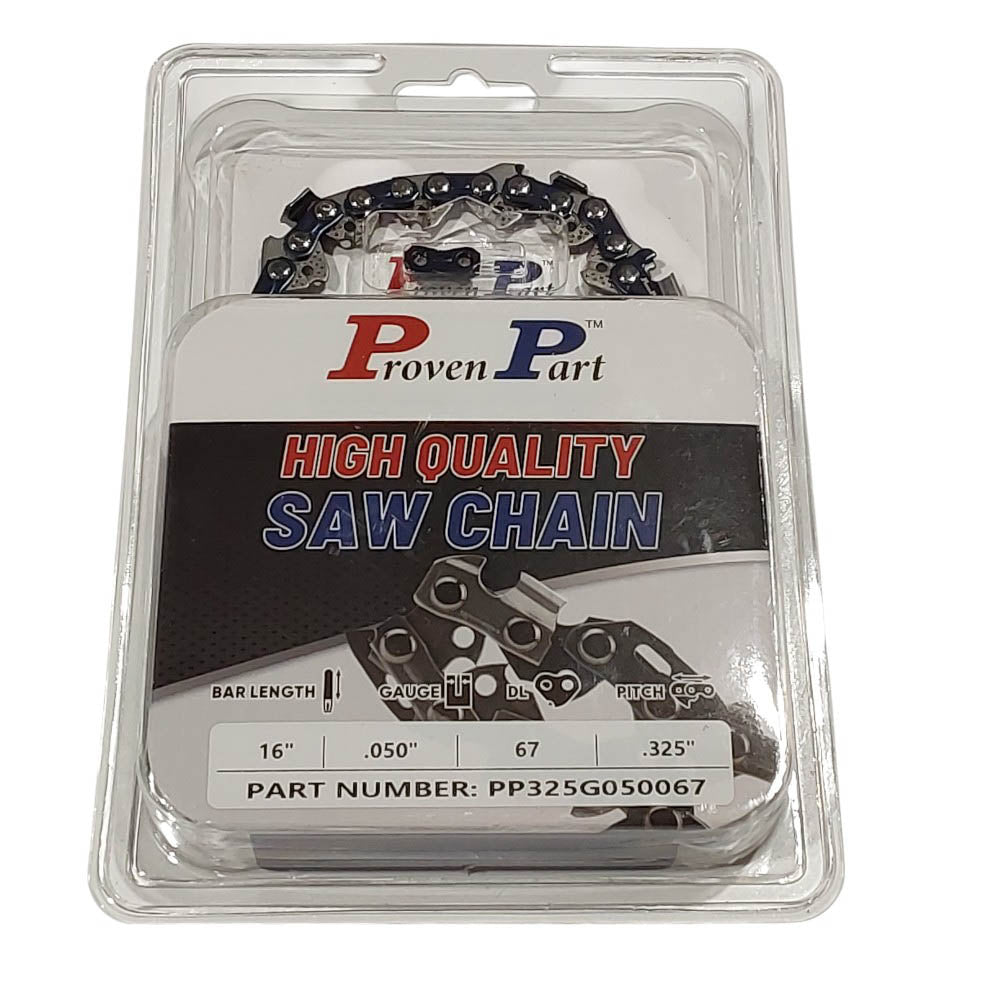 Proven Part 16" Chain Fits Stihl Farm-Boss, MS260,261,270 3687-005-0067 Bar .325" .050" 67Dl