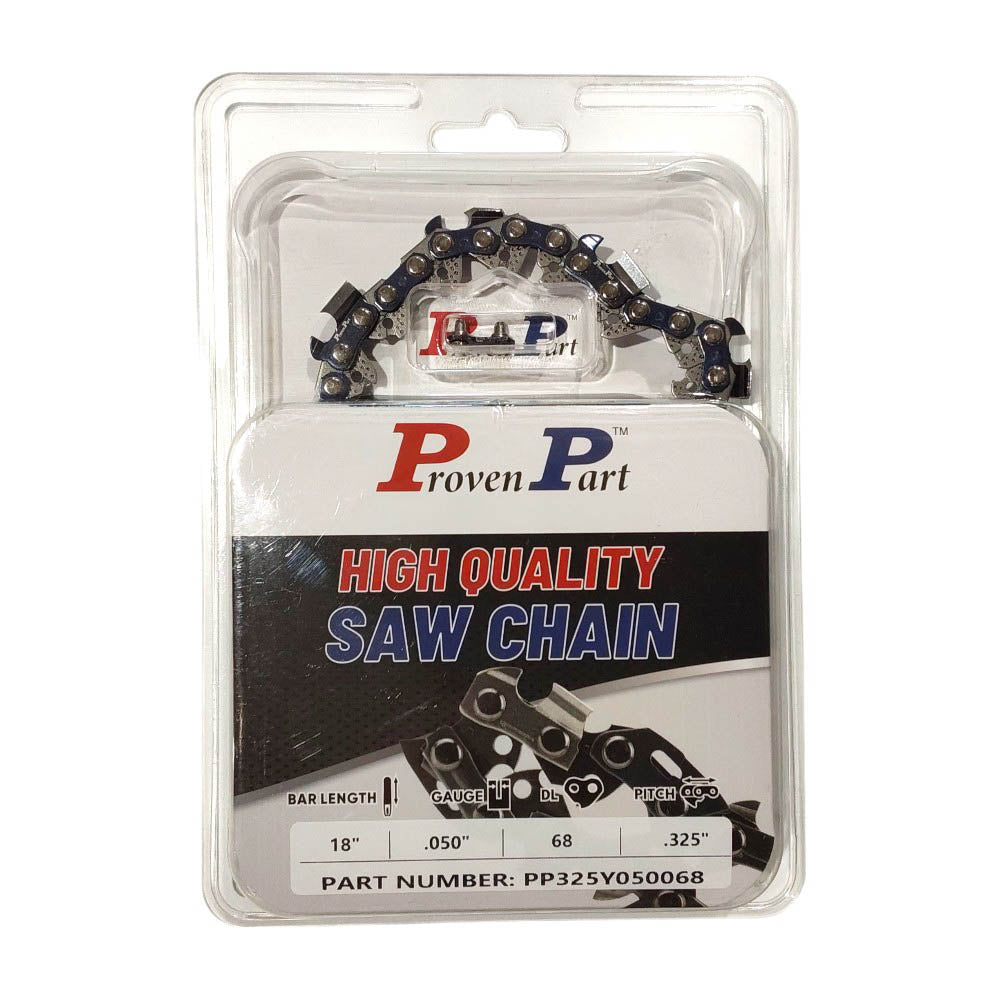 Proven Part 1-Pack 18" Full Chisel Chain Fits Stihl MS230Cbe 3687-005-0068 .325" .050G 68DL