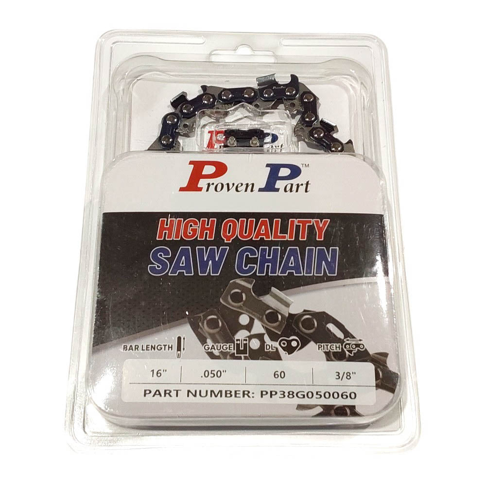 Proven Part 16" Chain Fits Stihl Farm-Boss, MS260 Pro 3624-005-0060 Bar 3/8" .050" 60DL