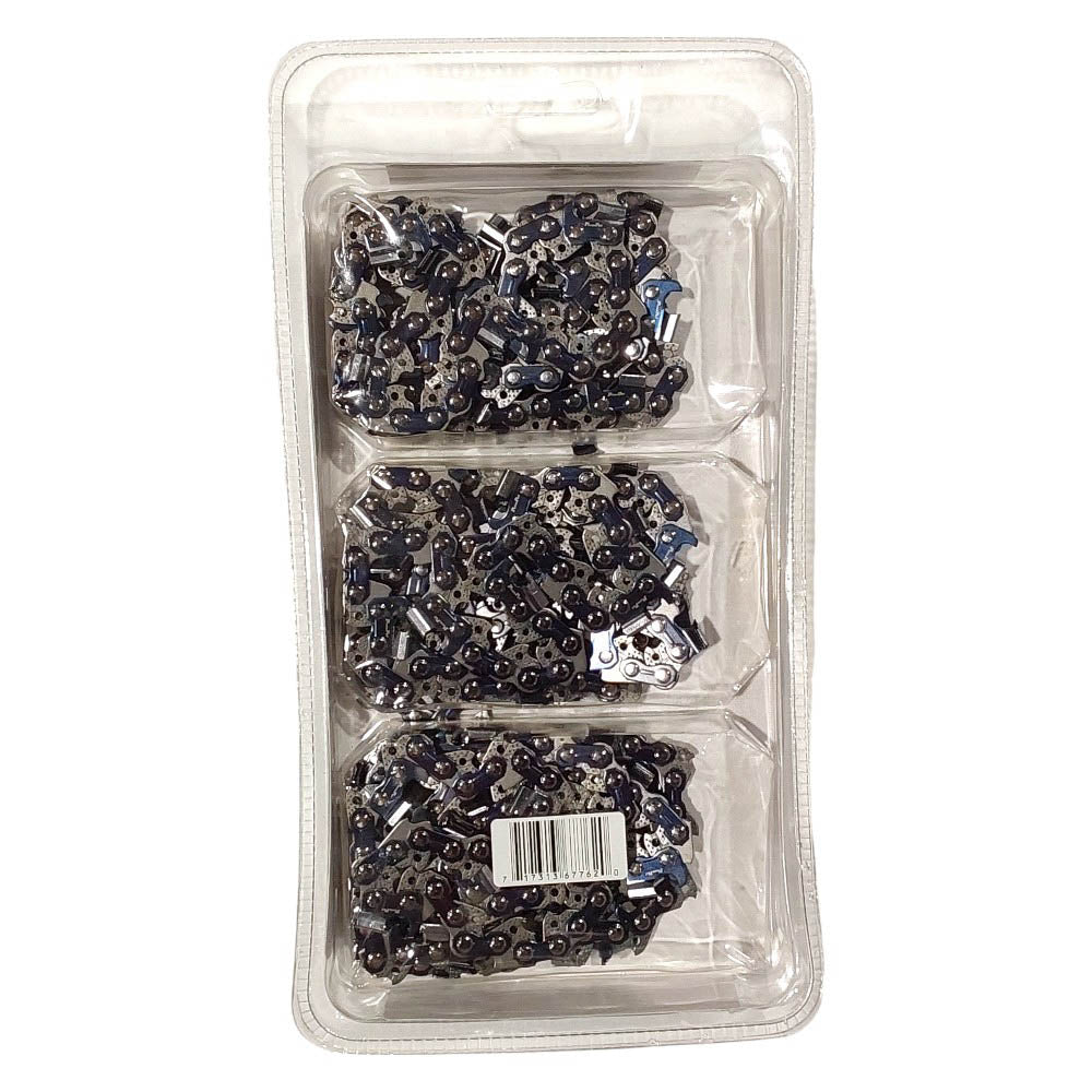 Proven Part 3-Pack of chainsaw Chain 38 Pitch 050 Gauge 87 DL Fits Oregon 72DG087
