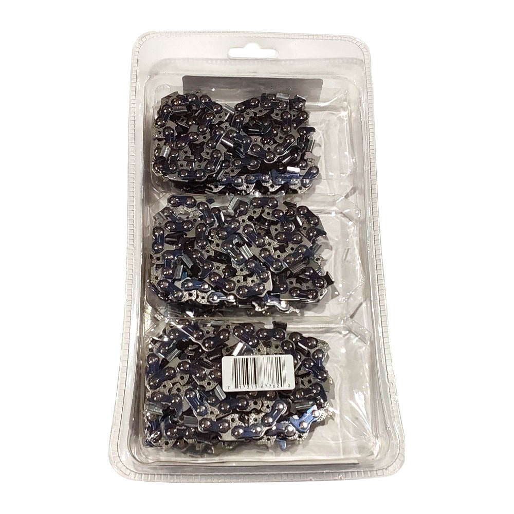 Proven Part 3-Pack of chainsaw Chain 38 Pitch 050 Gauge 87 DL Fits Oregon 72DG087