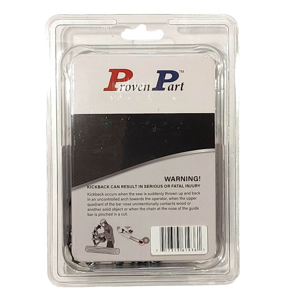 Proven Part 16" Chain Fits Stihl MS170, MS193 3610-005-0055 Bar 3/8" LP .043" 55DL
