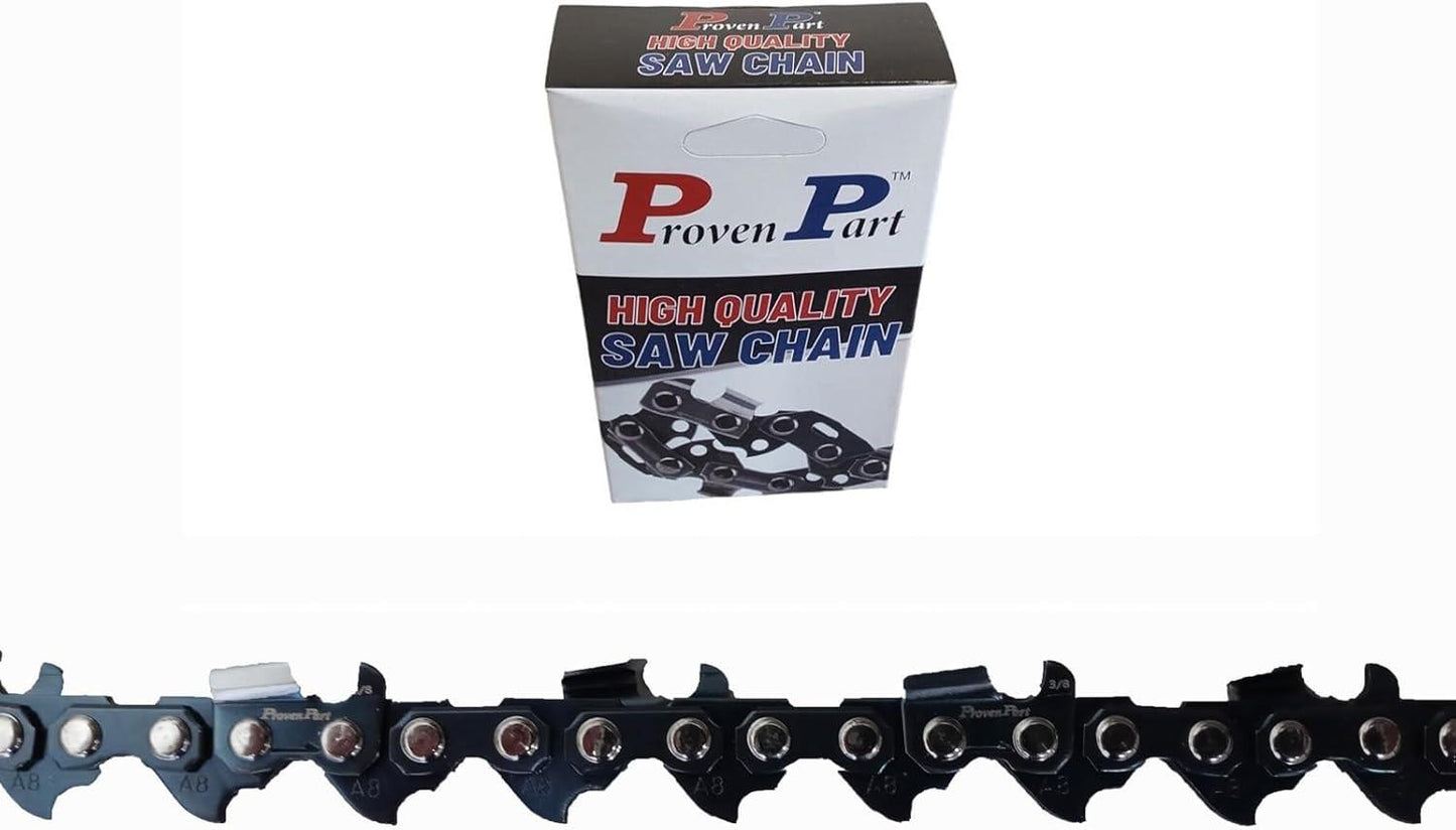 Cadena de cincel completa de 16" de pieza probada para Stihl Ms170 3610-005-0055 Paso 3/8Lp .043G 55Dl