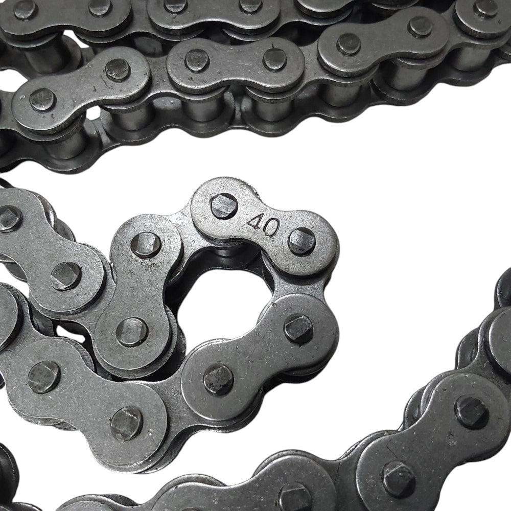 #40 Roller Chain X 10 Foot + 2 Connecting Links