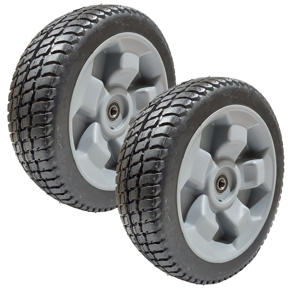 Proven Part Front Rear Wheels Gator Style Blades Fits Toro Timemaster 30", 20199, 20200, 20975, 20977, 22205TE, 22207