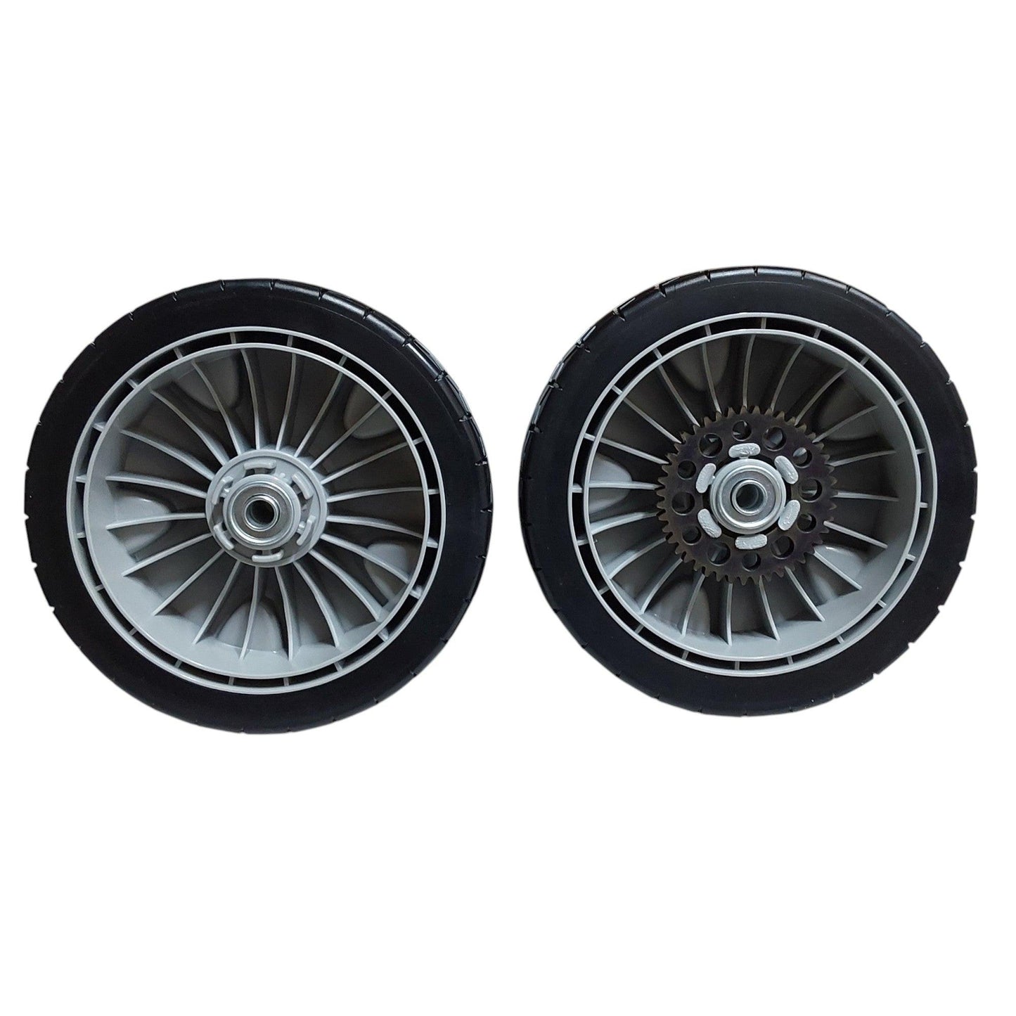 Proven Part 2-Front 2-Rear 9" Wheels For Honda HRX217 Fits 44710-VH7-010ZA 42710-VH7-010ZA