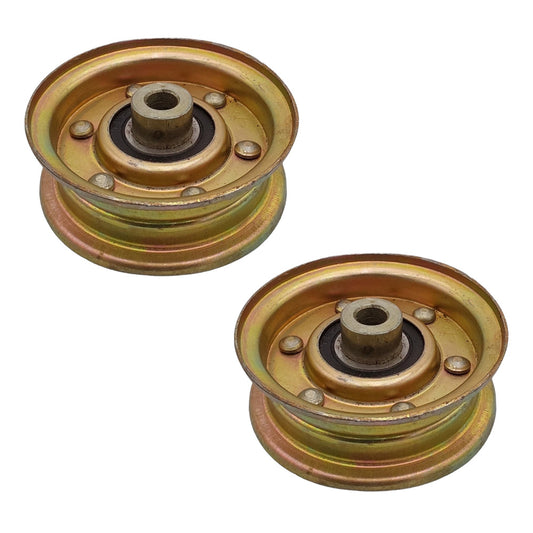 Proven Part Pp78028_2 2 Flat Idler Pulleys For Mtd 756-04224
