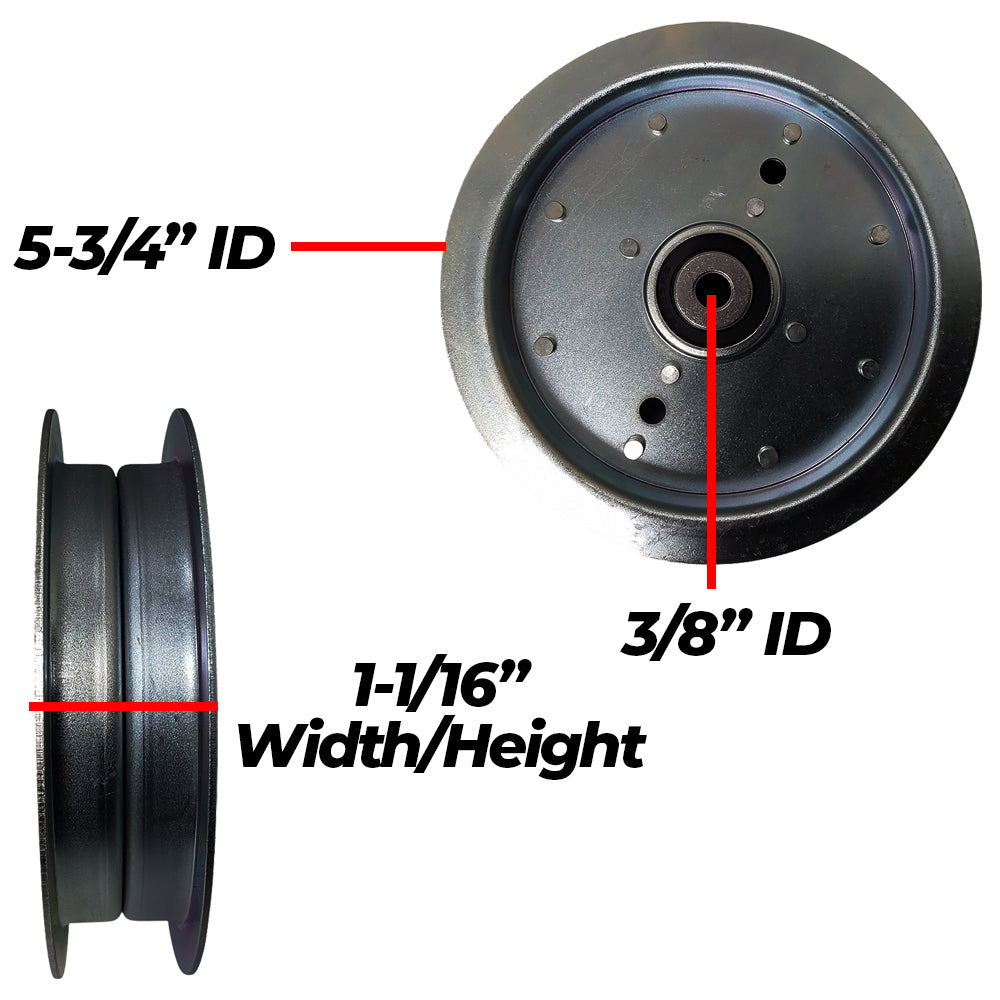 Proven Part Idler Pulley For Wright 71460009 Fits Stander 32" and 36"