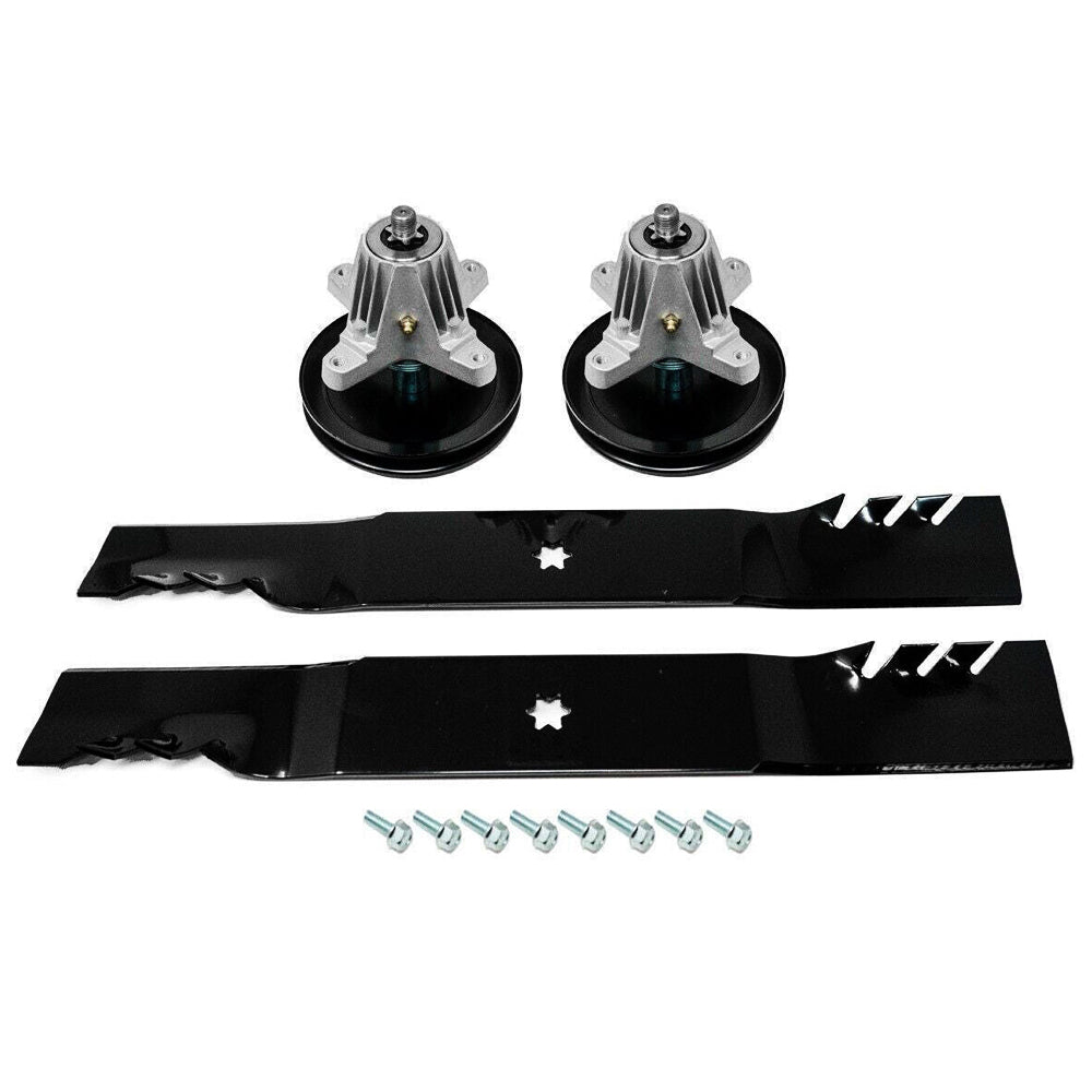 Deck Kit Fits Cub Cadet 42" LTX1042 LTX1040 Toothed Blades Spindles