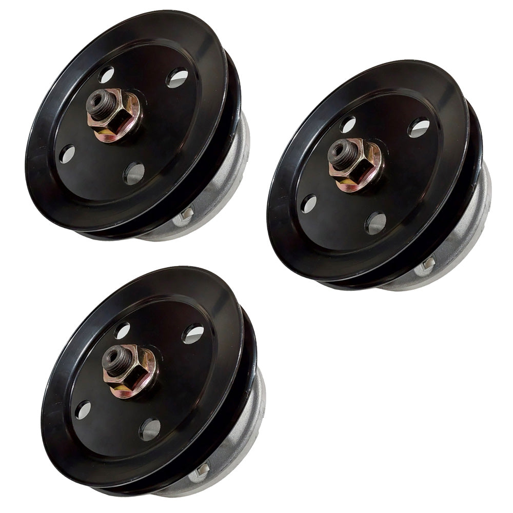 3PK Spindle Assembly for 48" 54" John Deere LX GT Decks AM121229, AM121342