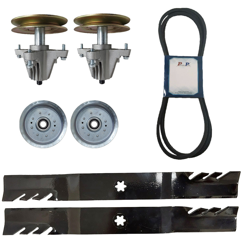 Deck Spindle Blade Belt Kit Fits MTD Fits Sears Fits Craftsman T1000 T1200 T1400