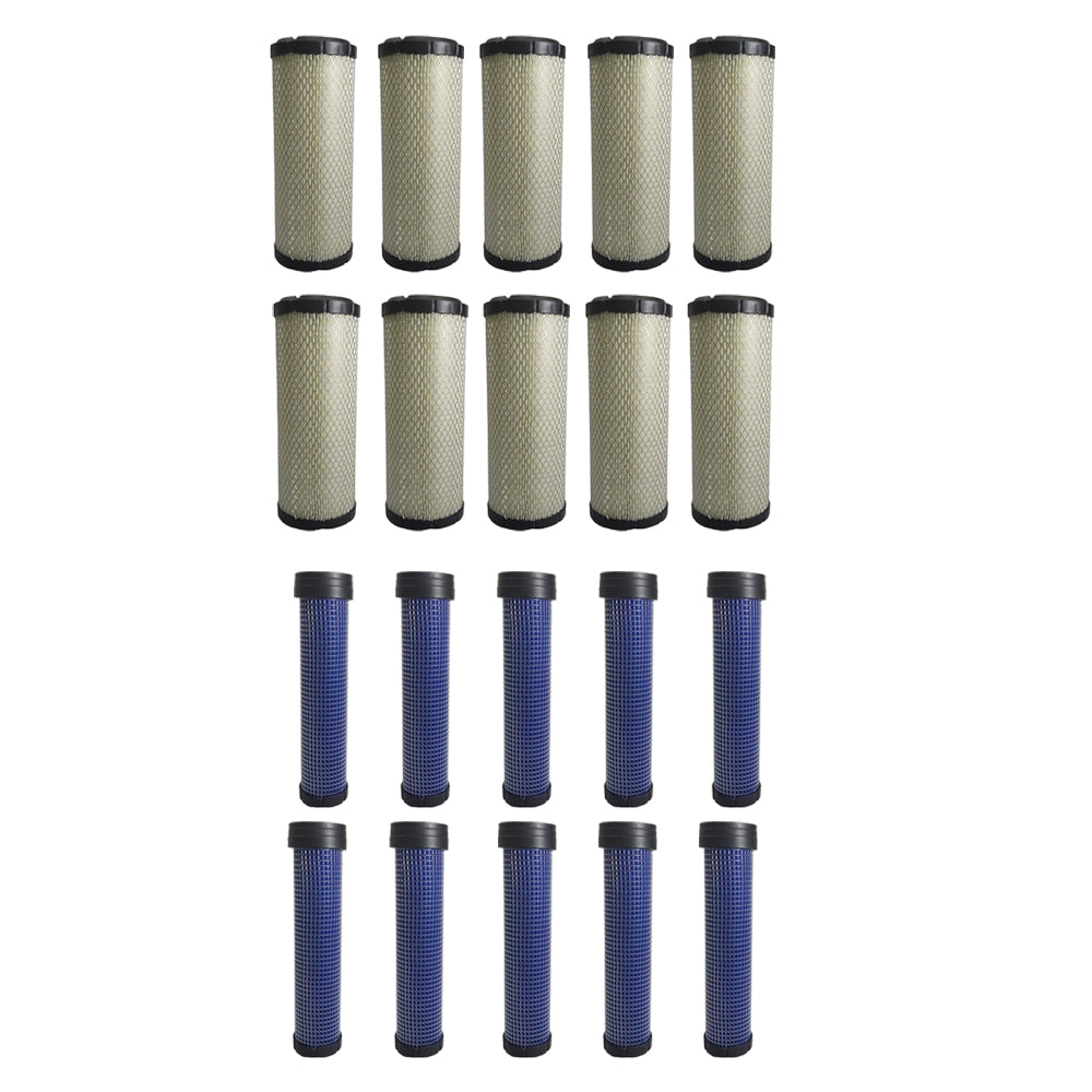 10 Pack Air Filter and Pre-Filter Kit For Briggs & Stratton Fits 841497