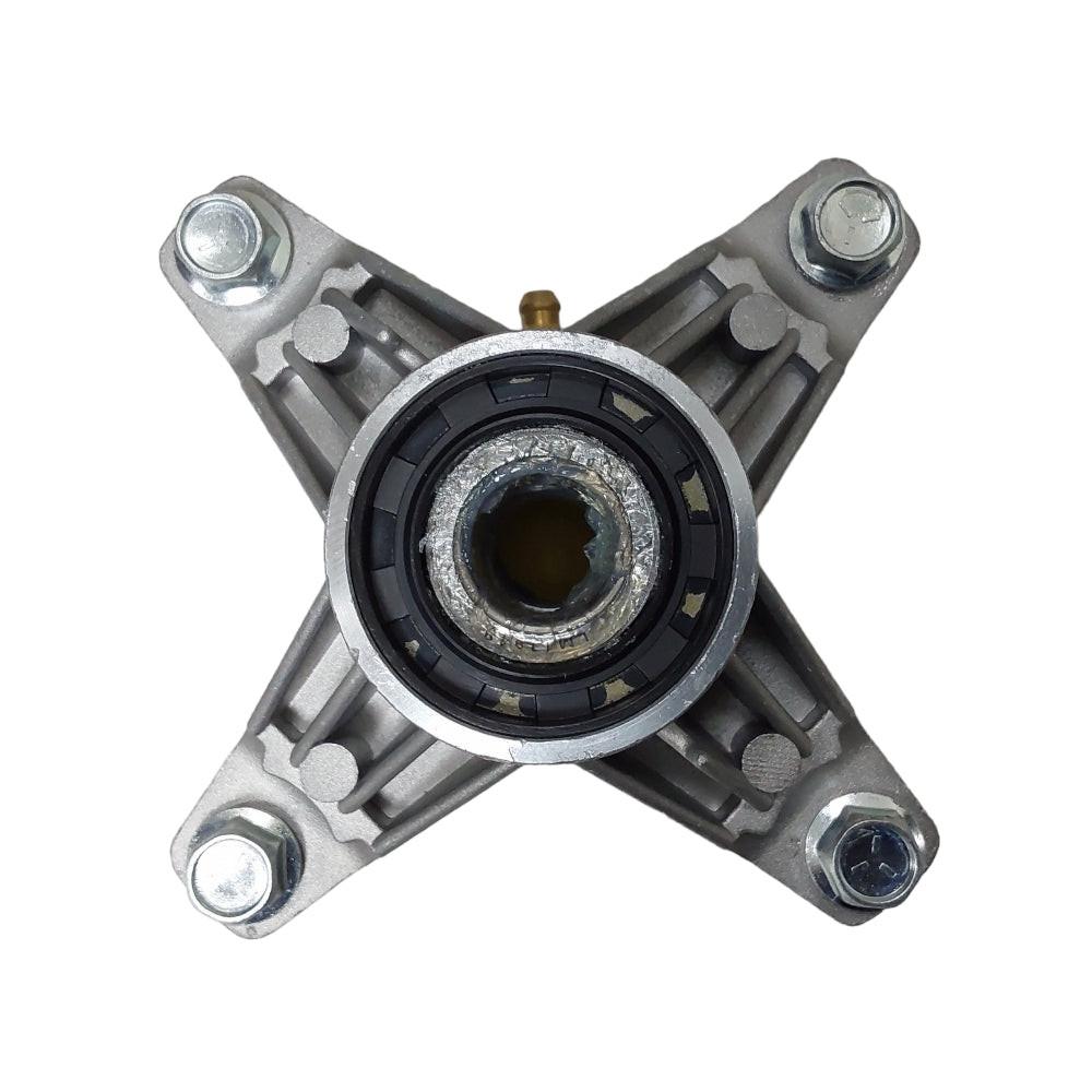 Conjunto de eje de cubierta de cortacésped de pieza probada compatible con Mtd Cub Cadet 918-04426 918-3129C 618-04394 918-04217 Gt1554 Gt2544 Z-Force 44 48 54 In. Cubiertas