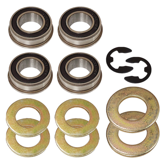 Proven Part  Front Wheel Kit 4 Bearings 9040H 2 Clips 812000029 2 Inner Washers 121748 4 Outer Washers 532121749