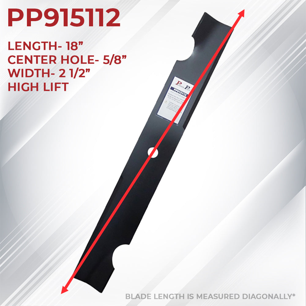 Proven Part 9x - Hi-Lift Blade Fits Bad Boy 038-0005-00 54In MZ and MZ Magnum